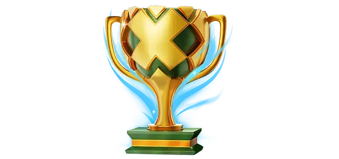 The X tournament cup used in Vavada promotions