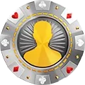 Platinum status icon at Vavada